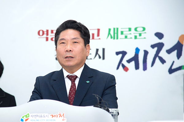김창규 제천시장<br>
