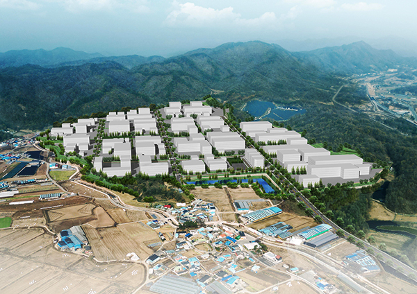 증평3일반산업단지 조감도<br>
