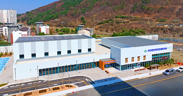 반다비 국민체육센터 전경<br>
