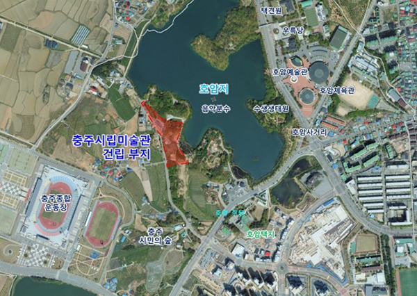 충주시립미술관 건립 부지<br>
