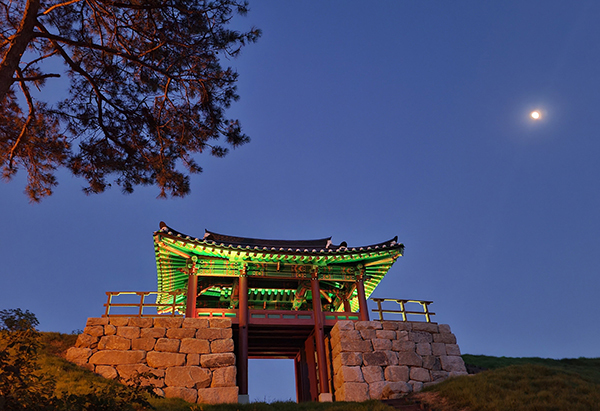 서천읍성 야경<br>
