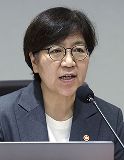 정은경 보건복지부 장관