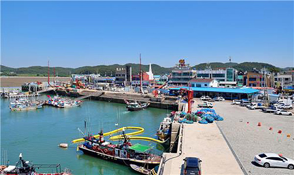안면도 백사장항<br>
