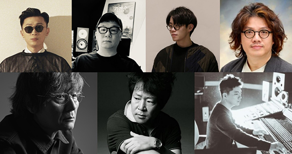 후보에 오른 7명의 영화음악가<br>
