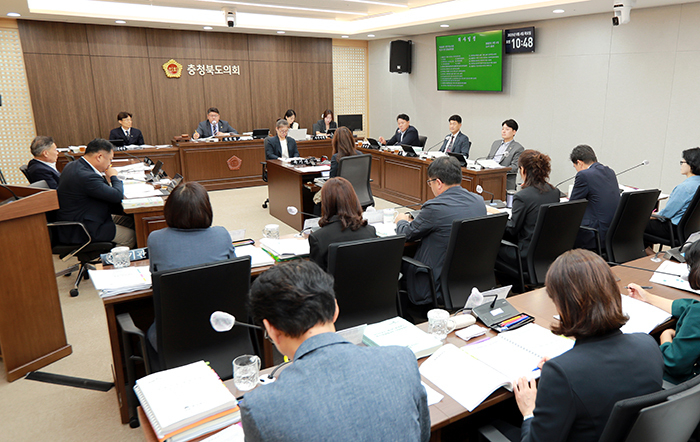 <strong>충북도의회 행정문화위원회</strong><br>
