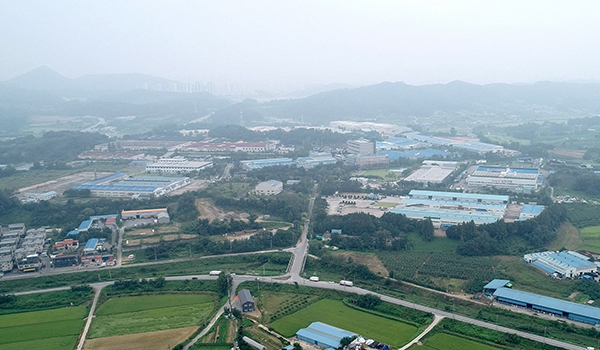 조치원산업단지 전경<br>
