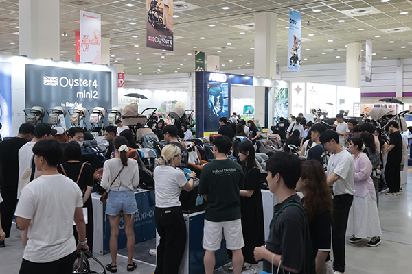 지난 8월 17일 서울 강남구 삼성동 코엑스에서 열린 48회 베페 베이비페어<br>
