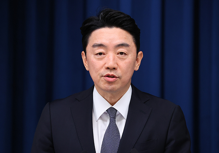 <strong>강훈식 비서실장</strong><br>
