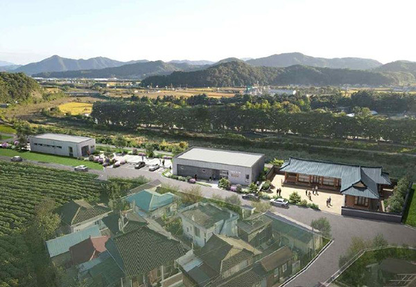 문화산수 속리구곡관광길 조성사업 조감도<br>
