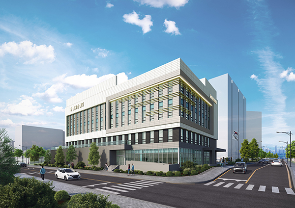 금빛공감센터 조감도<br>
 