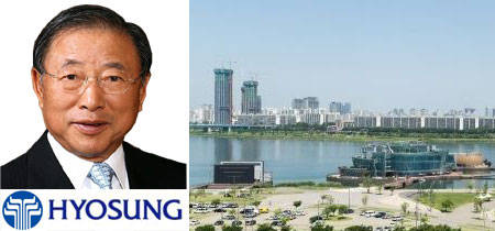 조석래 효성그룹 회장, 세빛둥둥섬